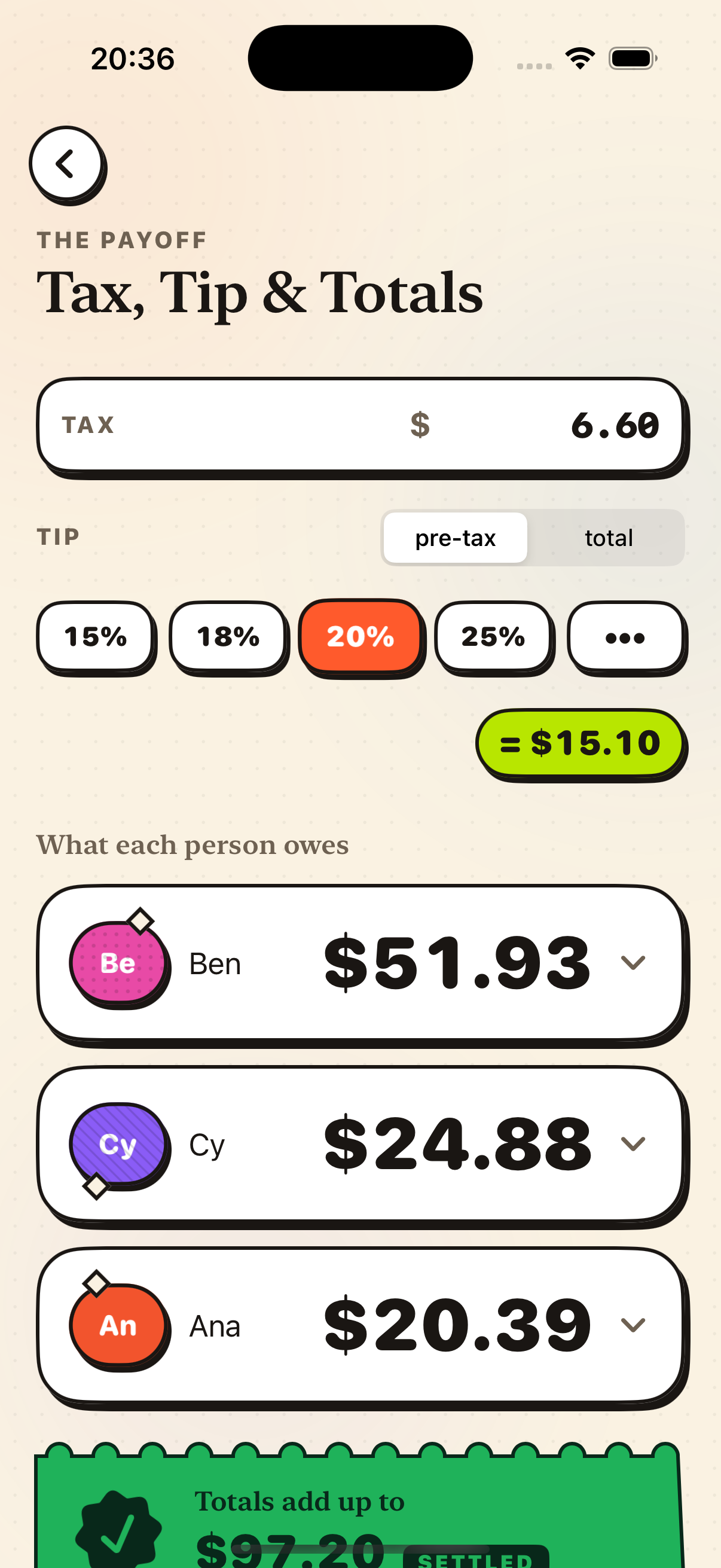 SplitFair screenshot