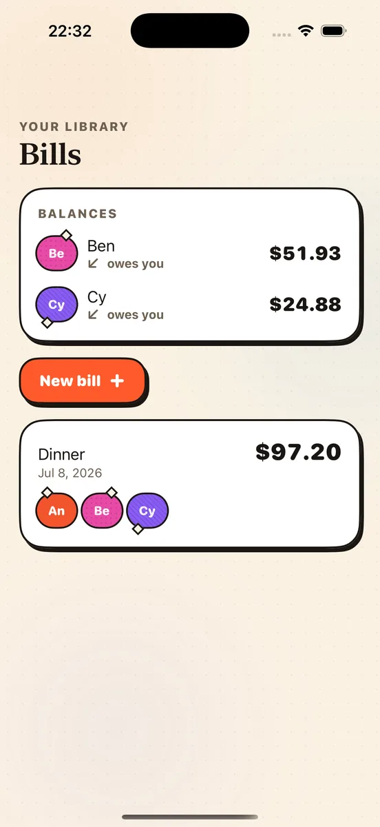 SplitFair screenshot